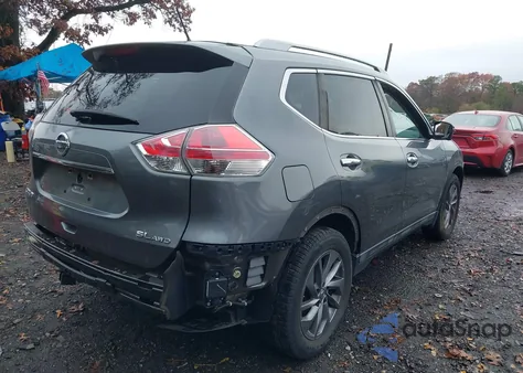 2016 Nissan Rogue Sl из США, поврежденный, VIN 5N1AT2MV4GC756769